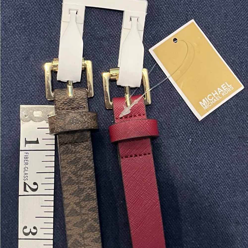 Combo Michael Kors 2 belts size large - Picture 5 of 7